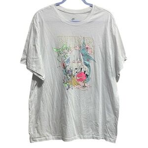 Nike Graphic Fantasy Warrior‎ Tee White XXL | Anime Art T-Shirt